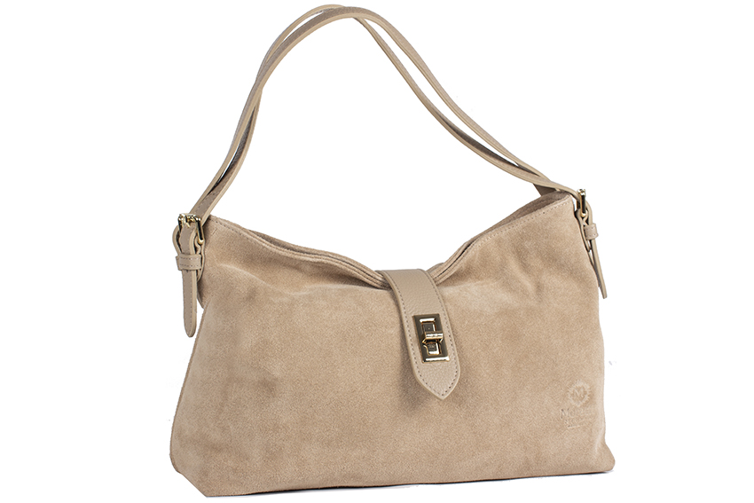 14589 Taupe color Moretti Milano Made in Italy